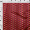 thumbnail image 2 of oneOone Cotton Cambric Fabric Stripe & Geometric Ikat Printed Craft Fabric BTY 56 Inch Wide, 2 of 4