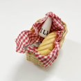 thumbnail image 2 of serony Panier à Pain Miniature Panier de Pique-Nique pour Table à Manger Armoire Restaurant, 2 of 9