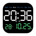 thumbnail image 1 of Multifunctional Clock LED Electronic Clock Living Room Fresh Wall Clock Can Be Hung Or Stand Use Clock, 1 of 1