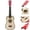 B, variant on 21 Inch Classical Guitar 6 String Folk Acoustic Kids Beginners Guitar Musical Instrument Small Guitar For Beginner And Children Random Color