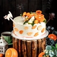 thumbnail image 3 of Todaioua Halloween Picks 3.3 Inch - Pumpkin Cat Ghost Cartoon Toothpicks for Bento Box Fruit Decor, Mini Multicolored Party Accessories for Birthday Wedding Holiday Celebrations​​, 3 of 5