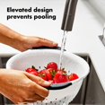 thumbnail image 2 of OXO Good Grips 3 QT Plastic Colander, 2 of 9