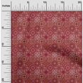 thumbnail image 1 of oneOone Cotton Silk Fabric Floral & Geometric Ethnic Print Fabric BTY 42 Inch Wide, 1 of 4
