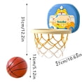 thumbnail image 3 of Indoor Kids Basketball Hoop Set Adjustable Mini Basketball Stand For Toddlers (1 3 Years) Sports Toy For Boys, 3 of 4
