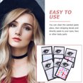 thumbnail image 3 of 6 Sheets Face Stickers Heart Star Acrylic Gems Stickers Face Stickers Jewels, 3 of 7
