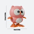 thumbnail image 3 of Meitianfacai Jumping Owl Wind Up Wind Up Running And Moving Toys For Children, Pink, 3 of 6