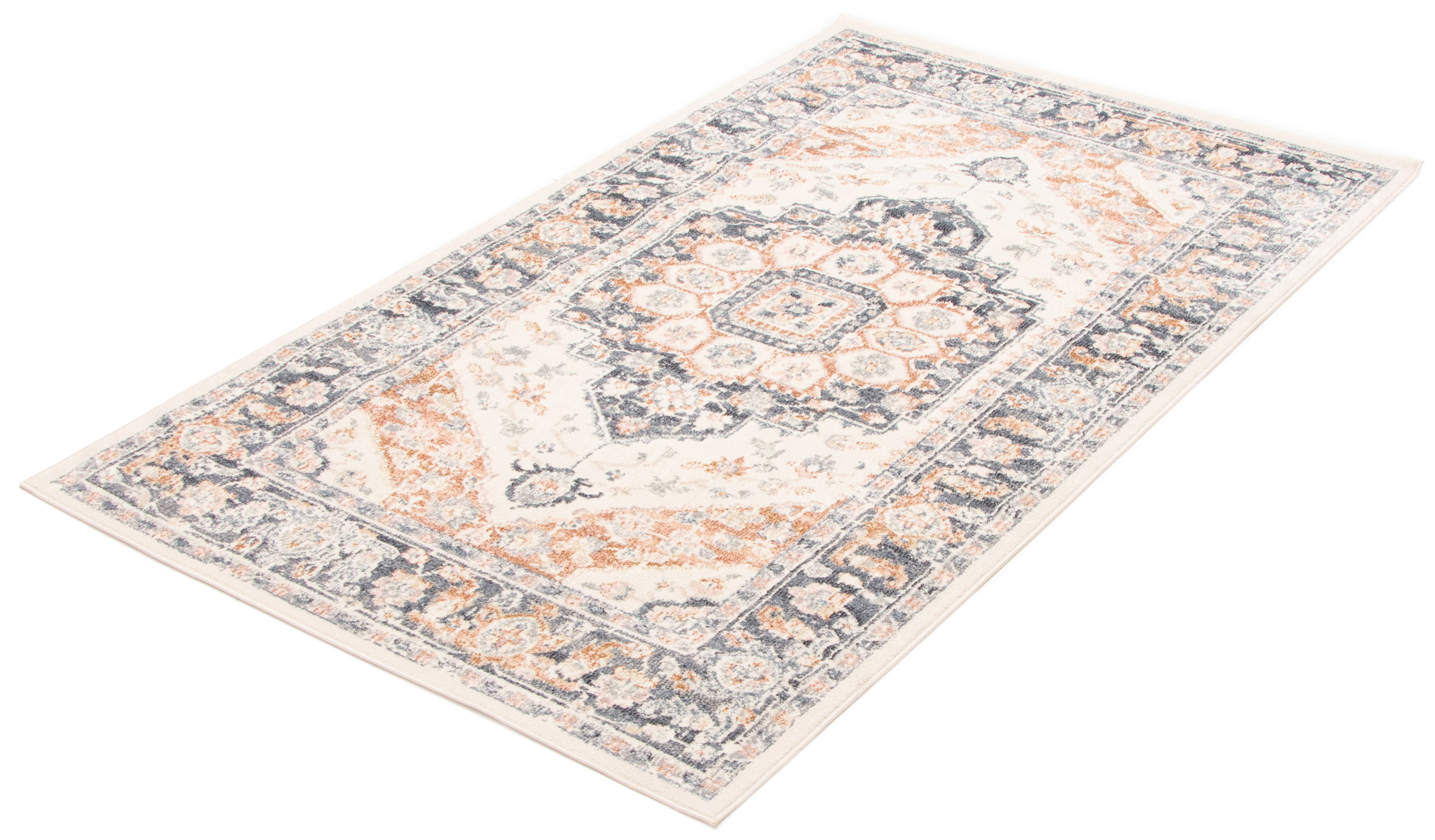 ECARPET Heriza Traditional Area Rug for Living Room, Bedroom, Dining Entrance, Hallway and More.