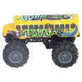 thumbnail image 3 of School Bus Pull Back Toy, 1:43 Scale Bus Car Model Alloy Large Wheels High Simulation Pull Back School Bus Toy, 3 of 8