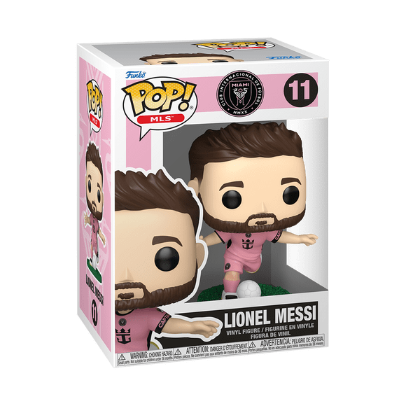 Funko POP! MLS: Inter Miami - Lionel Messi (Pink Uniform)