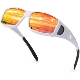 Polarized Sunglasses 100% UV Protection Wrap Around Unisex-Adult Fit Over Wrap Sunglasses Polarized Lens Wear Over Eyeglasses  main image 4