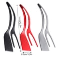 thumbnail image 4 of Transemion Versatile Cooking Companion Double Sided Spatula Turner And Tongs Easy To Clean 2 In 1 Spatula Tongs red 1Set, 4 of 6