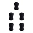 thumbnail image 2 of Ruiboury 1/2/3/5 Non-skid Knee Sleeves Weightlifting Lightweight And Fashionable Support Model A black L 5PCS, 2 of 6