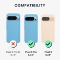 thumbnail image 2 of MISSUNNY Wood Case Compatible with Google Pixel 9 / Pixel 9 Pro Case - Cover - Rising Sun Dark Brown, 2 of 4