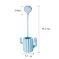 thumbnail image 3 of Yhmxh Lampe de Bureau Lampe de Chevet Lampe de Table Lumière de Table Protection des Yeux Lampe de Table Stylo Cactus Lampe de Table à DEL Rechargeable Étudiant Chevet Dortoir Lecture Lampe de Table Naturelle Lampe de Bureau, 3 of 8