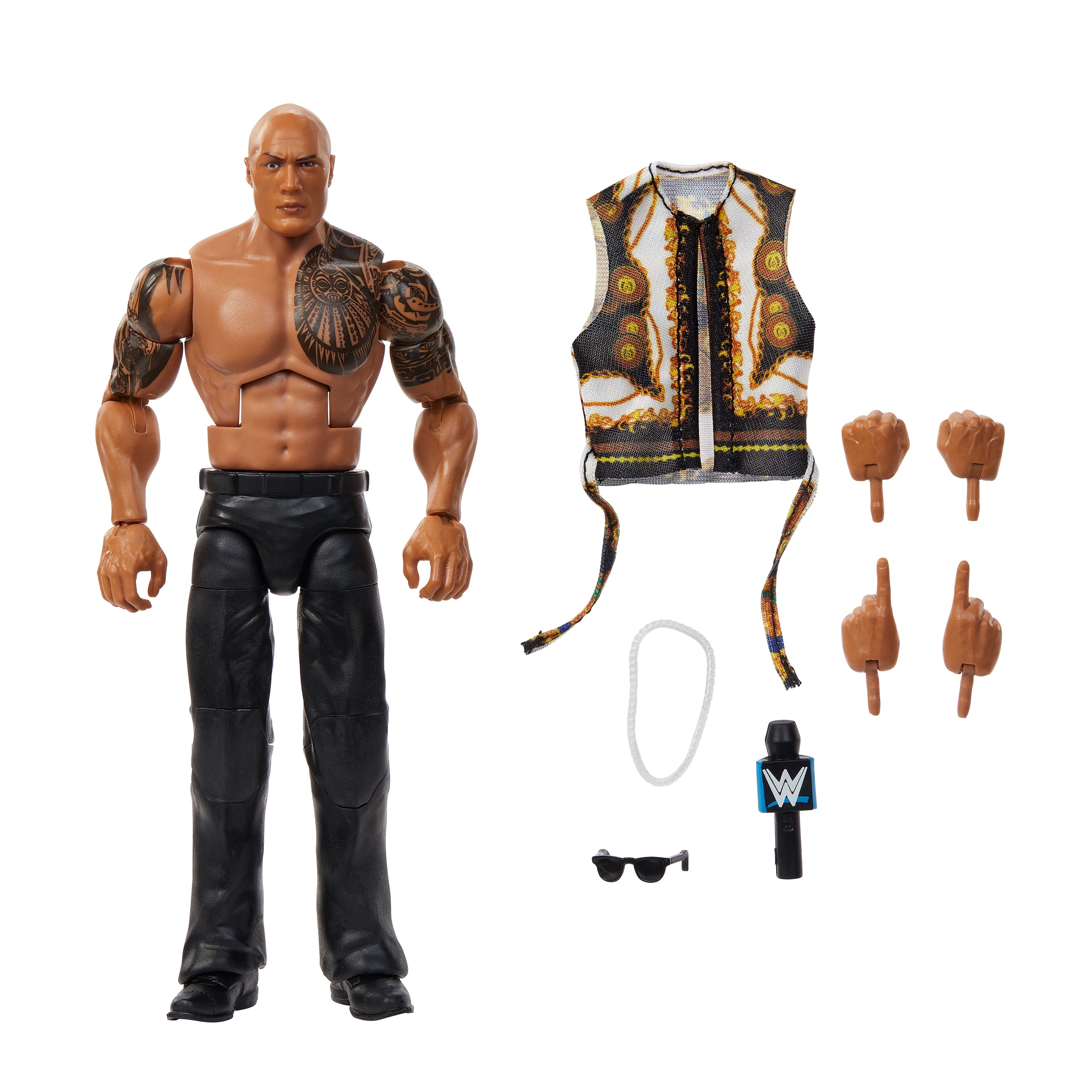 WWE Elite Collection Greatest Hits The Rock Final Boss Action Figure