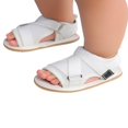 thumbnail image 2 of Baby Sandals Summer Baby Girls Solid Color Soft Sole Shoes, 2 of 6