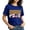 511_Blue, variant on Chenmei Short Sleeve T Shirts for Women Cup 2026 Shirt Women USA Football Season T Shirt Funny Graphic Short Sleeve Shirt Womens Summer Tops