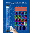 thumbnail image 3 of VEVOR Bubble Tube Lamp 16 Color 3.3 ft Sensory Aquarium Lamp for Relief Calming, 3 of 9