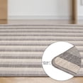 thumbnail image 2 of 2-ft x 5-ft Wicklow Canvas Woven Low Profile Non-Slip Grey Floor Mat Runner, 2 of 6