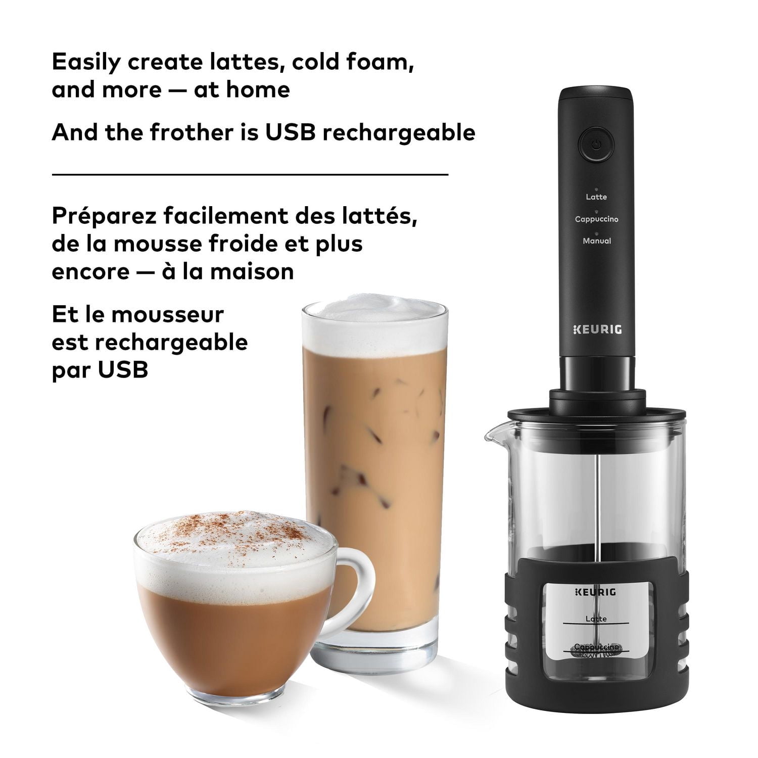 Keurig Milk Frother For Lattes And Cappuccinos