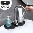thumbnail image 4 of Sink Faucet Mat Sink Splashing Guard Draining Pad Faucet Water Catcher Mat For Kitchen Bathroom Laundry Sink Mat, 4 of 6