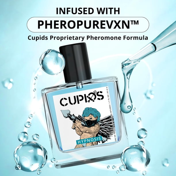 Cupids Original EDP Hypnosis 2.0 Pheromone-Infused Cologne for Men