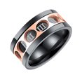 thumbnail image 2 of Daisyyozoid Wholesale Meditation Movement Rotatable Ring With Roman Numerals For Men resist Anxiety, 2 of 9