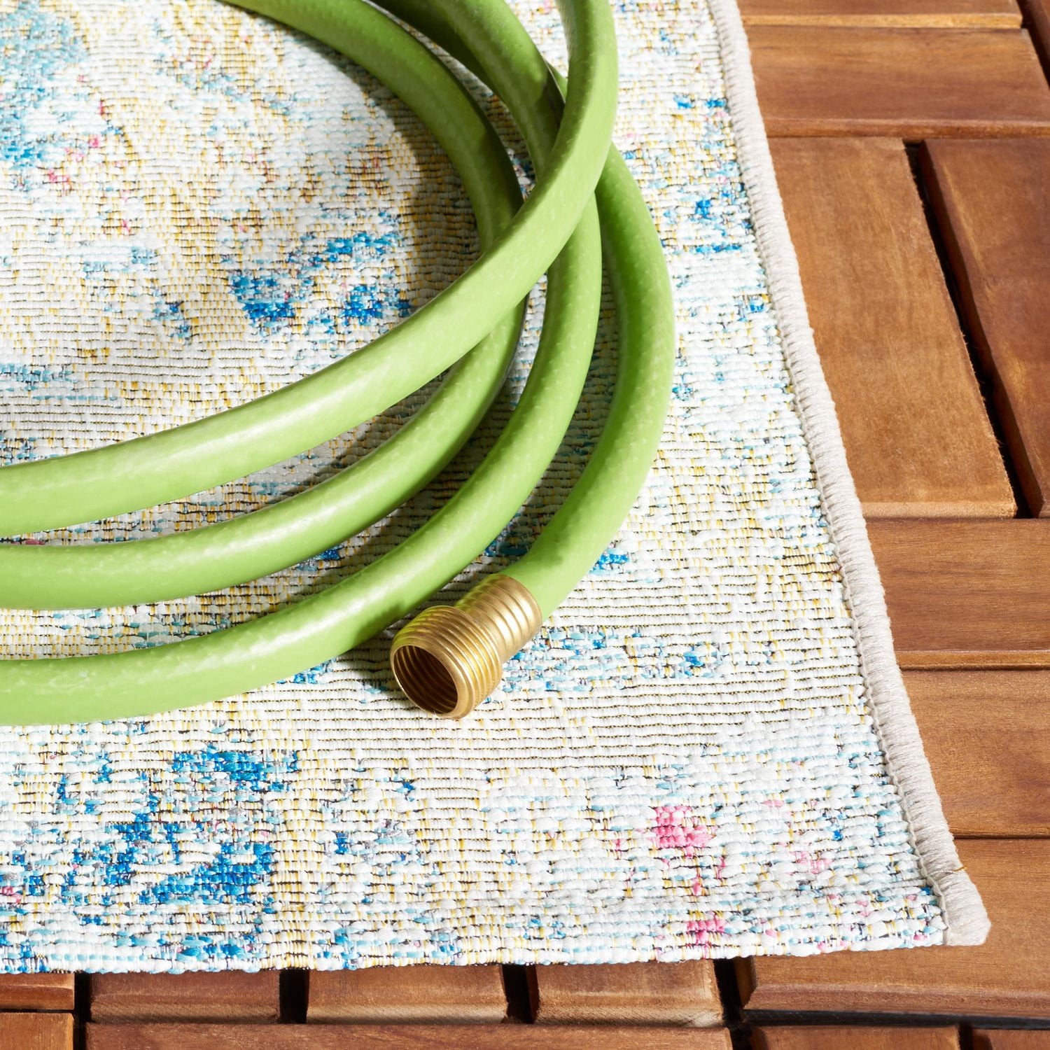 SAFAVIEH Barbados Tobon Tapis Floral Intérieur/Extérieur