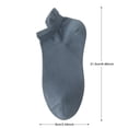 thumbnail image 3 of ylioge 6 Pack Mens Ankle Socks Lightweight Solid Breathable Multipack Non-Slip Low Cut Sock, 3 of 8