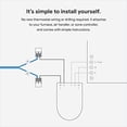 thumbnail image 3 of Google Nest Thermostat Power Connector White Smart Home, 3 of 4