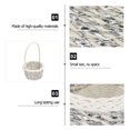 thumbnail image 2 of SHISUYAN 4 Pcs Paniers à Main Paniers à Fleurs Panier de Rangement Simple Panier Décoratif Maison, 2 of 8