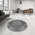 thumbnail image 4 of Ahgly Company Machine Washable Indoor Rectangle Transitional Grey Gray Area Rugs, 6' x 9', 4 of 7