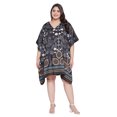 thumbnail image 1 of Oussum Robe Tunique pour Femmes, Manches Courtes 3/4, Caftan pour Dames, Robes Décontractées, 1 of 7