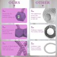 thumbnail image 3 of ORUYROP 8 Pcs Attaches Magnétiques pour Rideaux, Style Européen, Attaches Décoratives pour Rideaux, Sans Outils Requis, 3 of 7