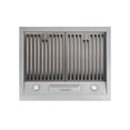 thumbnail image 3 of Hotte de Cuisinière Rétro Classique de 24 Pouces sous Armoire avec Filtres à Chicanes en Acier Inoxydable, Blanc Guimauve, 3 of 6