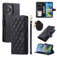 thumbnail image 2 of iPhone 13 PRO Case ,Wallet Cover Crossbody Lanyard Shoulder Neck Strap Case for iPhone 13 PRO, 2 of 5