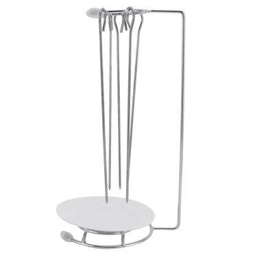 Support à Brochettes Barbecue, Support à Brochettes Barbecue en Acier Inoxydable Kit de Grillade Accessoire BBQ Technologie de Pointe