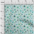thumbnail image 2 of oneOone Polyester Spandex Turquoise Green Fabric Medical Sewing Craft Projects Fabric Prints By Yard 56 Inch Wide, 2 of 4