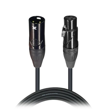 ProX XC-MIC50 50 Ft. Balanced XLR3-F to XLR3-M High Performance Microphone Cable