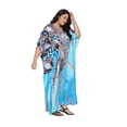 thumbnail image 3 of Robes Caftans en Satin de Polyester pour Femmes Grande Taille Longues Maxi Kimono Caftans pour Dames, 3 of 6