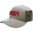 thumbnail image 2 of Rapid Dominance NAS5-WO-KHA Worm NASA Deluxe Cap, Khaki - One Size, 2 of 3