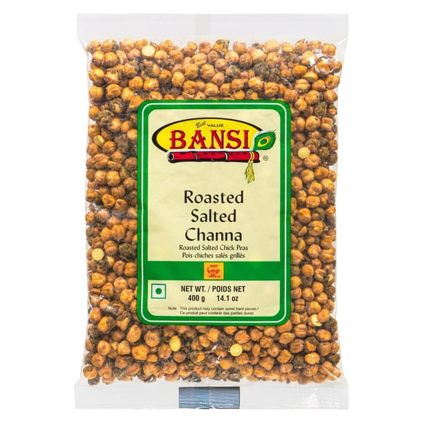 Bansi 'Roasted Salted Channa' Roasted Salted Chickpeas, 400 g