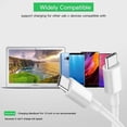 thumbnail image 5 of USB C to USB C Cable - 1m / 3 ft - USB Cable Male to Male - USB-C Cable - USB-C Charge Cable - USB Type C Cable - USB 2.0 (USB2CC3M) - USB cable - 24 pin USB-C (M) to 24 pin USB-C (M), 5 of 5