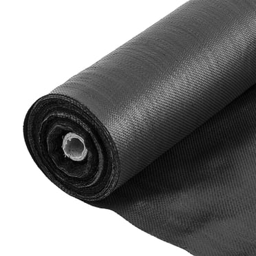 VEVOR 6 Pieds X 300 Pieds Tissu Barrière aux Herbes de Qualité Supérieure, Usage Intensif 3,2 Oz, Tissu Tissé de Contrôle des Herbes, Haute Perméabilité, Bon pour Plate-Bande, Tissu Géotextile pour sous-Couche, Couvre-Sol en Polyéthylène