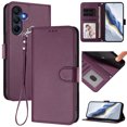 thumbnail image 1 of GANGXUN Wallet Case for Samsung Galaxy A17 – Magnetic Closure, RFID Blocking, Wrist Strap, Wireless Charging Compatible, 1 of 6