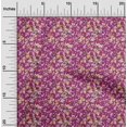 thumbnail image 2 of oneOone Polyester Spandex Purple Fabric Abstract Floral Sewing Craft Projects Fabric Prints By Yard 56 Inch Wide, 2 of 4
