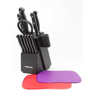 Farberware 14 piece Edgekeeper Forged Cutlery Set