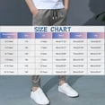 thumbnail image 2 of HomeGardon Linen Boys Pants School Uniform Elastic Waist Drawstring Chino Pants with Pockets Solid Color Trousers Summer Jogger Pants, 2 of 8