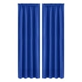 thumbnail image 2 of Wzzjkit Rideaux pour Chambre - Occultants Réduisant le Bruit - Stores de Fenêtre en Soie de Couleur Unie pour Chambre - Protection Isolation Thermique Insonorisation Rideau Occultant 42x72 Po, 2 of 4