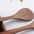 thumbnail image 2 of Cooking Utensils Wooden Shovel Spoon Non Stick Long Rice Spatula Kitchen Cooking Tool Set Hand Stir Fry, 2 of 8